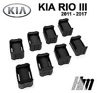 Ремкомплект ограничителя дверей KIA RIO (III) 2011 - 2017, фиксаторы, вкладыши, втулки