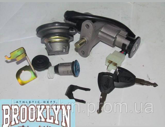 Замок зажигания скутер + крышка бака RACE (ID#1796792467), цена: 1006 ...