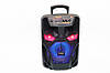 Kimiso QS-5805 8" Бездротова портативна bluetooth колонка — валіза з караоке, фото 6