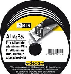 Зварювальний дріт Deca Aluminium/MG 3%