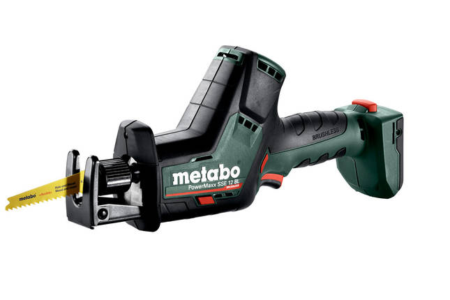 Акумуляторна шабельна пила Metabo PowerMaxx SSE 12 BL, фото 1