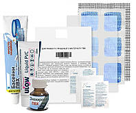 Клей та латки для каркасних басейнів та надувних повний ремкомплект пвх матраців рідка латка