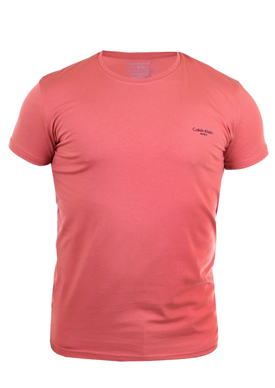 Футболка чоловіча Calvin Klein 24-718-0 коралова M