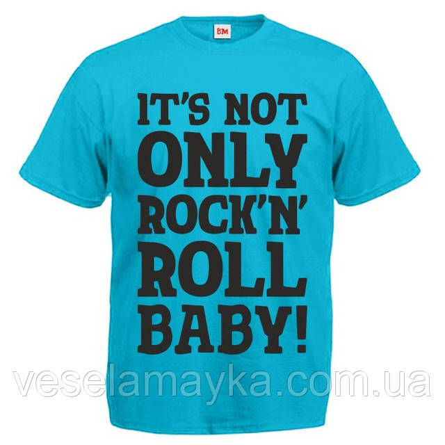 Футболка "It's only rock'n' roll baby", фото 1