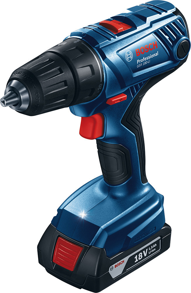 Шурупокрут акумуляторний Bosch GSR 180-LI Professional