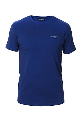 Футболка чоловіча Calvin Klein 24-718-0 (24-B718-0) індиго S, фото 1
