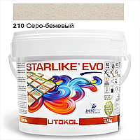Епоксидна фуга Litokol Starlike EVO 210 Сіро-бежевий 1кг