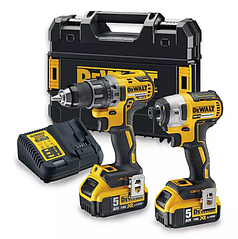 Набір із двох інструментів безщіткових DeWALT DCK268P2T