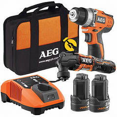 Набір інструментів акумуляторних AEG JP12F2LI-202B