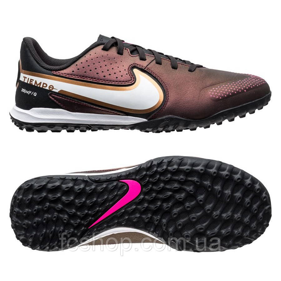 Сороконіжки дитячі Nike Jr Legend 9 Academy Tf DR6072-510, Коричневий, Розмір (EU) — 28