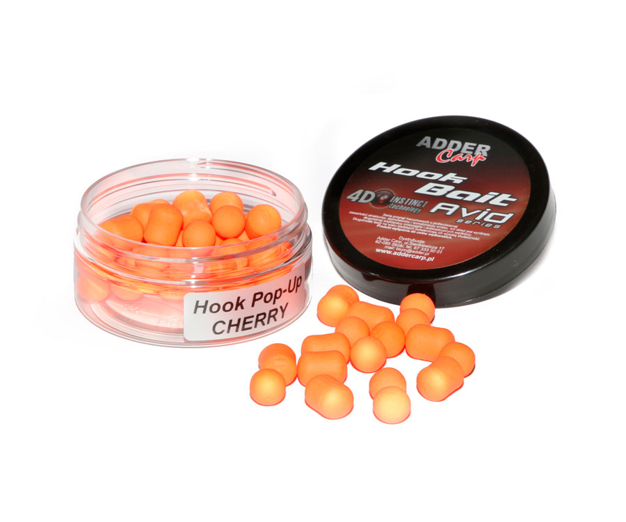 Купить Бойли Adder Carp Avid PopUp Hook Boilies 10мм 90мл Cherry, цена