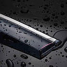 Дефлектори вікон вітрів S4C для Toyota Prado 120 / Lexus GX470 2003- C молдингом з нержавіючої Стали 3D, фото 3