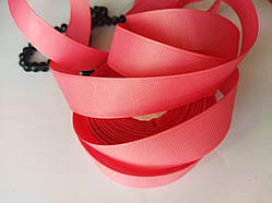 Репсова стрічка лососевий №193 шириною 2,5 см