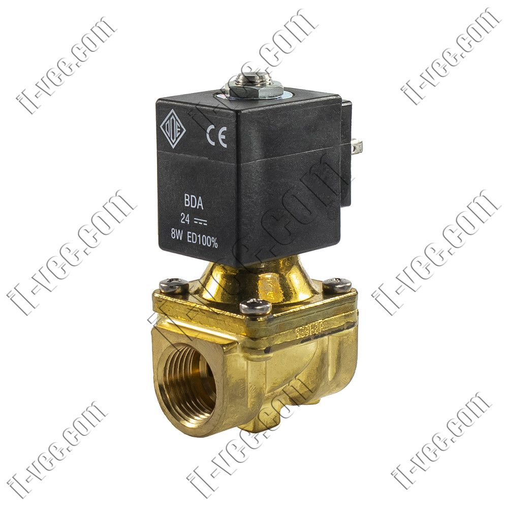 Електромагнітний клапан ODE 21H8KB120, 2/2NC G1/2" DN12 NBR