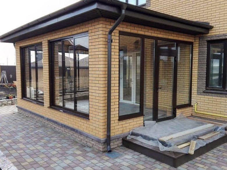 Купить Раздвижные алюминиевые окна для остекления беседки, цена 4143 ...