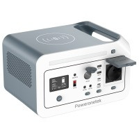 Зарядна станція Poweronetek PSK600 - 480Wh/AC 600W/60W 1xPD/2xUSB/2xDC/1xCar/Qi/LED