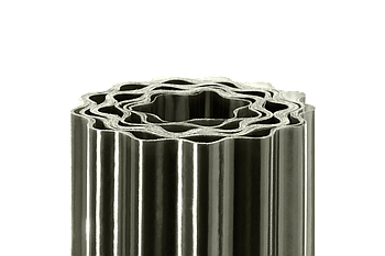 Прозорий пластиковий шифер у рулонах Стандарт (Бронзовий)