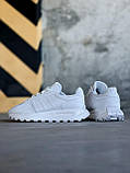 Кросівки чоловічі Adidas Retropy E5 Triple White білий шкіряні демісезонні модні стильні молодіжні, фото 4