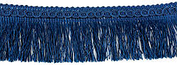 Бахрома темно синій 6 см (Для штор, декору)