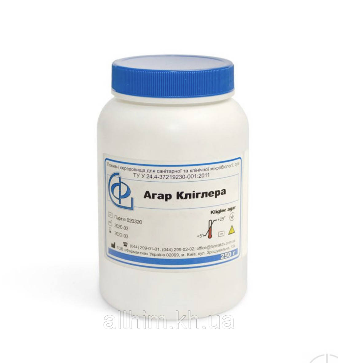 Агар Кліглера, уп. 250г