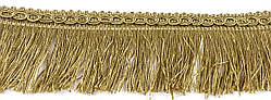 Бахрома золотистий 6 см (Для штор, декору)