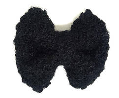 Заколка для волосся з чорним бантом Тедді