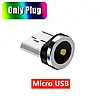 Магнітний конектор для кабелю зарядки, тип Lightning, Type-C або Micro-USB / Конектор-адаптер для кабелю, 1шт, фото 6