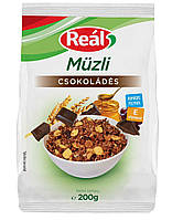 Мюслі зі шматочками шоколаду Real Muzli Csokolades 200 г Угорщина