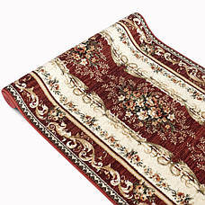 Килим 1,50*2,30 червоний з квітами LOTOS 535/210, фото 6