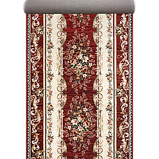 Килим 2,50*3,50 червоний з квітами LOTOS 535/210, фото 4
