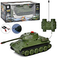 Танк на радіокеруванні T34, акумулятор "BATTLE TANKS" 33805