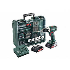 Дриль-шурупокрут Metabo BS 18 LT Set