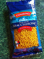 Combino Maccheroni 500г макарони ріжки пшеничні твердих сортів