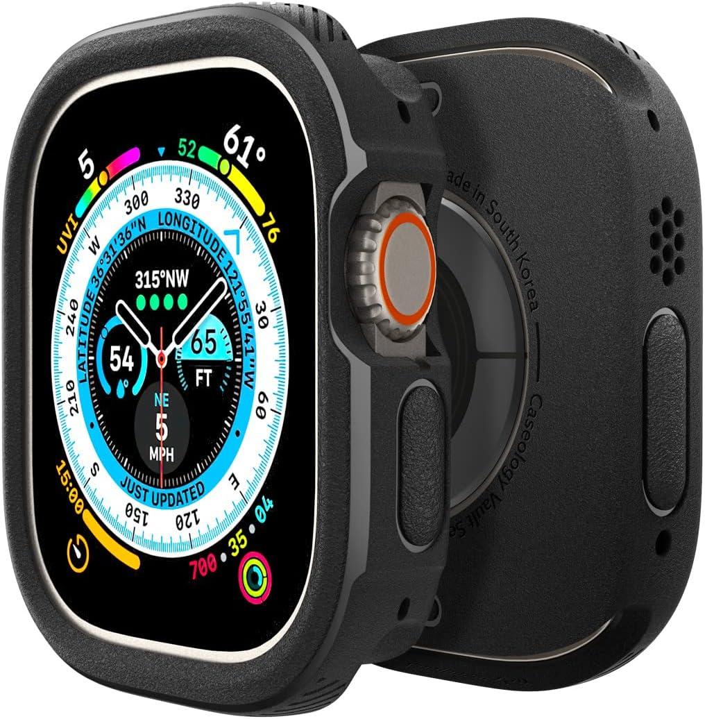 Чохол Caseology Vault Matte Black для Apple Watch Ultra 49mm