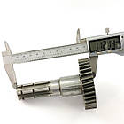 Вал вихідний коробки редуктора КПП ATV 200 35 зуба, фото 2