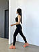 Стильний жіночий фітнес костюм у рубчик новинка 2023, фото 5