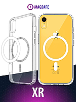 Чехол для Iphone XR с MagSafe плотный чехол на айфон прозрачный