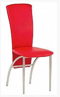 Обеденный кухонный стул Амели, V-27 красный, искусственная кожа Новый Стиль (заказ кратно 2шт)