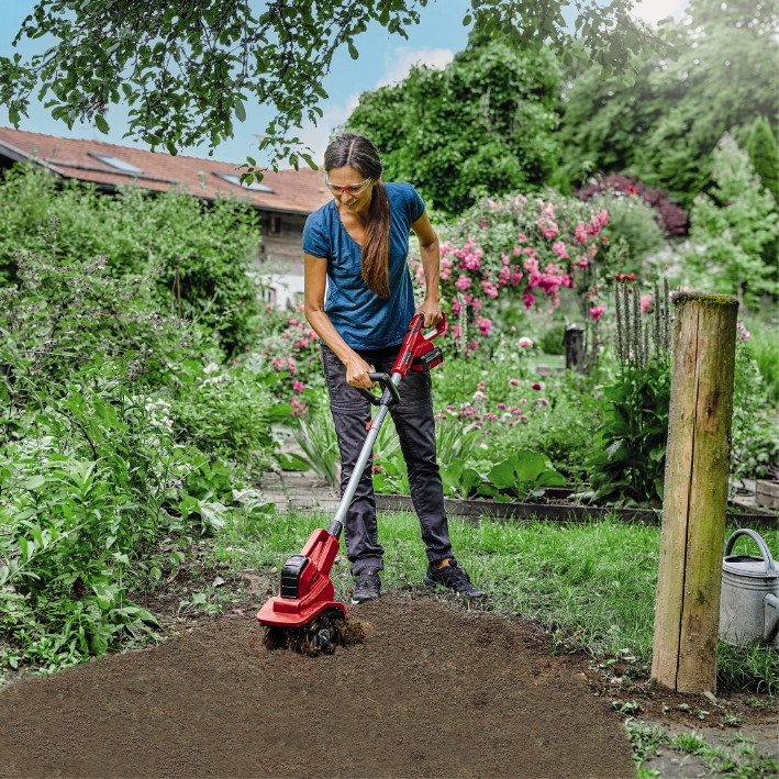 Культиватор акумуляторний Einhell GE-CR 18/20 Li E Kit 4.0 (34312104)