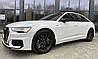 Елерон Audi A6 C8 S-line / S6 C8 тюнінг губа обвіс (V2), фото 7