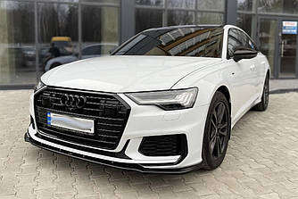 Елерон Audi A6 C8 S-line / S6 C8 тюнінг губа обвіс (V2)