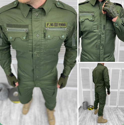 Форма нац гвардии Олива м16 (S - XXL) рипстоп Костюм тактический военно ...