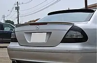 Спойлер-сабля Lorincer зі склопластику на Mercedes E W211 2002-2009 Лип спойлер сабля багажника Мерседес Е-Клас 211
