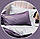 Постільна білизна тенсел Crown Purple Gray евро 200х220, фото 3