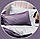 Постільна білизна тенцель Crown Purple Gray євро 200х220, фото 2