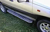 Боковые пороги площадки на Chevrolet Niva Bertone Пороги Шевроле Нива Бертона
