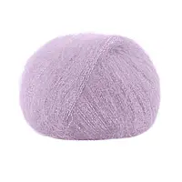 Пряжа Lana Gatto Silk Mohair Lux (с люрексом) 8481 Нежная лаванда