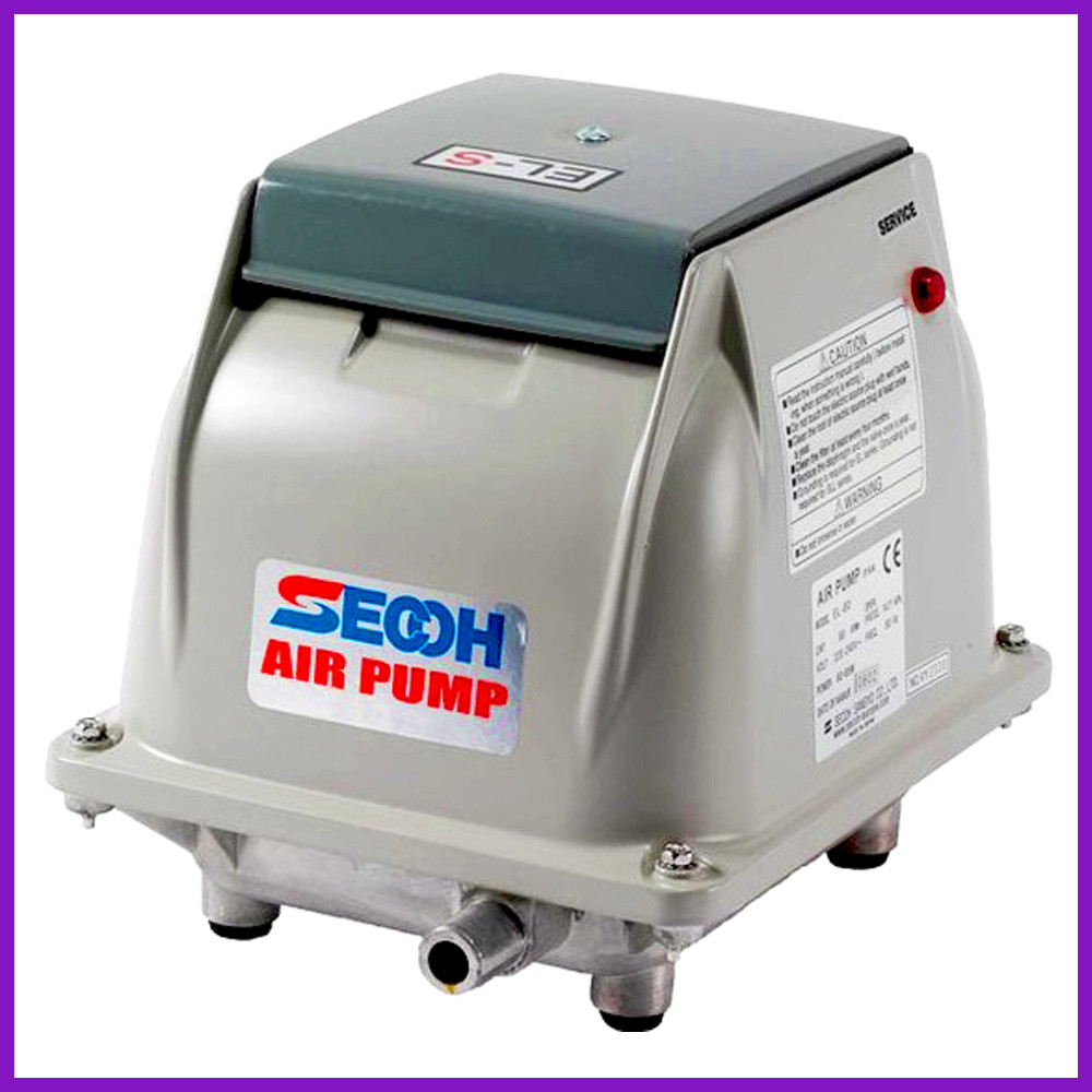 Компресор для аерації ставків Компресор повітряний мембранний Secoh EL-S-60 BC