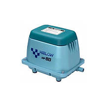 Компресор для очисних споруд Hiblow HP-80 Повітродувка для септика Мембранний компресор BC, фото 2