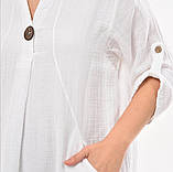 Сукня-туніка жатка з муслину Туреччина One Size, фото 4